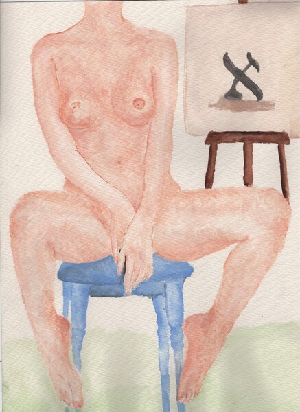 Title: The Paths of Eroticism
Date: 2025-08-24
Series: watercolor
Description: This painting belongs to the writings collected under The Paths of Eroticism.