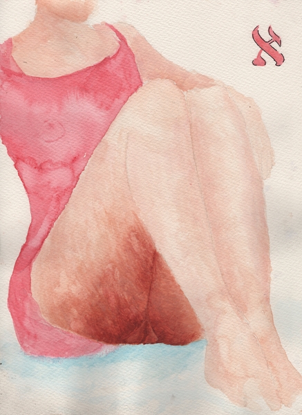 Title: The Paths of Eroticism
Date: 2025-08-10
Series: watercolor
Description: This painting belongs to the writings collected under The Paths of Eroticism.