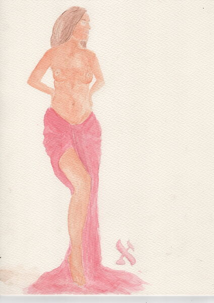Title: Oil of Jealousy
Date: 2025-09-07
Series: watercolor
Description: This painting is part of the composition *Oil of Jealousy*; the story behind it is a journey